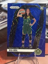 Nika Muhl 2024 Panini Prizm WNBA RC Blue Velocity Rookie Variation #146 Storm