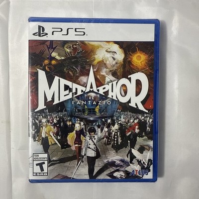 BRAND NEW   SONY playstation 5 PS5   METAPHOR refantazio VIDEO GAME   SEALED