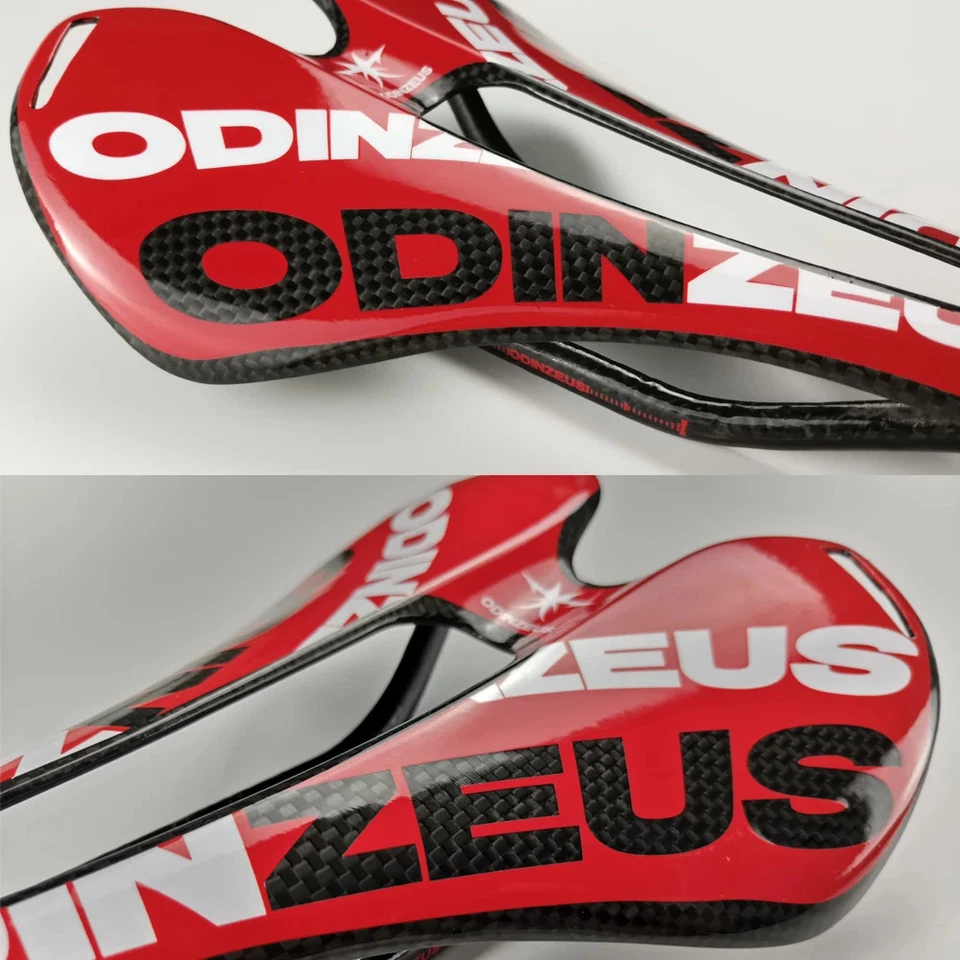 Carbon Bicycle Saddle Cushion Ultralight MTB Road Fold Bike Cycling Seat  - Image 4 of 4