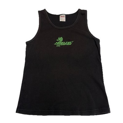 Vintage Y2K Nordic Power Boats Womens Tank Top Shirt XL 16x22.5 Dragon