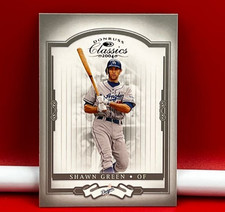 2004 Donruss Classics Collector Baseball Card Dodgers Shawn Green #95