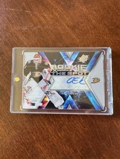 23-24 SPx Rookie X Marks the Spot Auto Olle Eriksson Ek XMR-OE