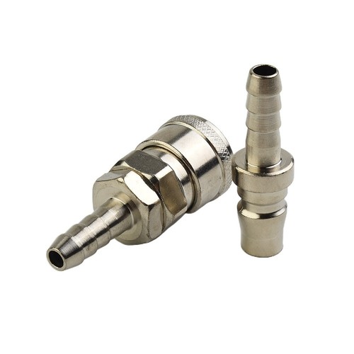 Hose Fittings Portable Quick Release Compressor Coupler Connector Iron - Picture 14 of 15