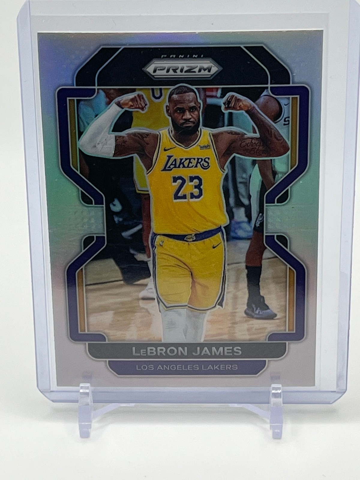 LeBron James 2021 Panini Prizm #91 Silver Prizm