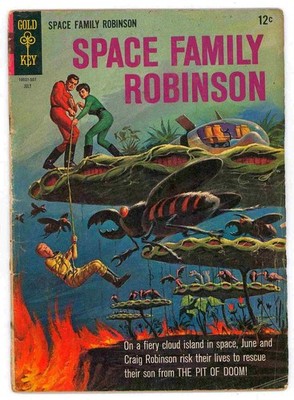 SPACE FAMILY ROBINSON #13 VG 4.0 Comic GOLD KEY 1964 Comics