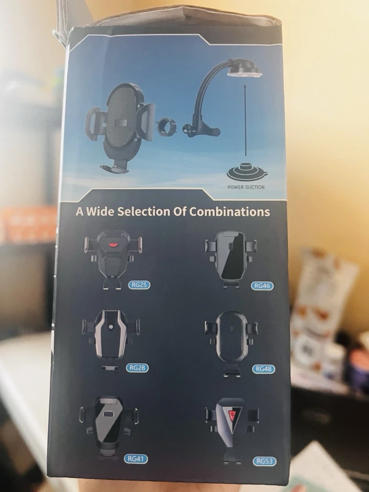 Universal Truck Dashboard & Winds Car Mount For Cell Phone Samsung iPhone Moto.. - Image 4 of 4