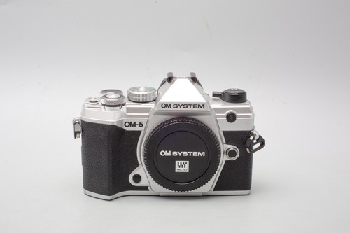 OM System OM-5 20.4MP Mirrorless Digital Camera Body, Silver *Low Shutter* - Picture 3 of 18