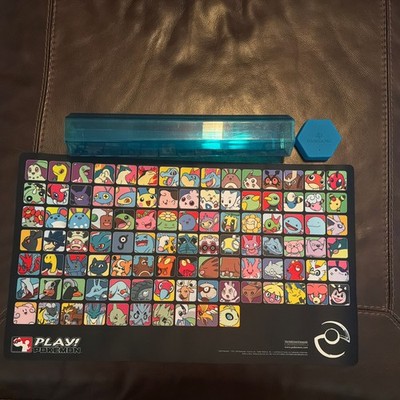 Never Used Pokémon Professor Program Playmat Gen 2 Johto W/ Gamegenic Tube.