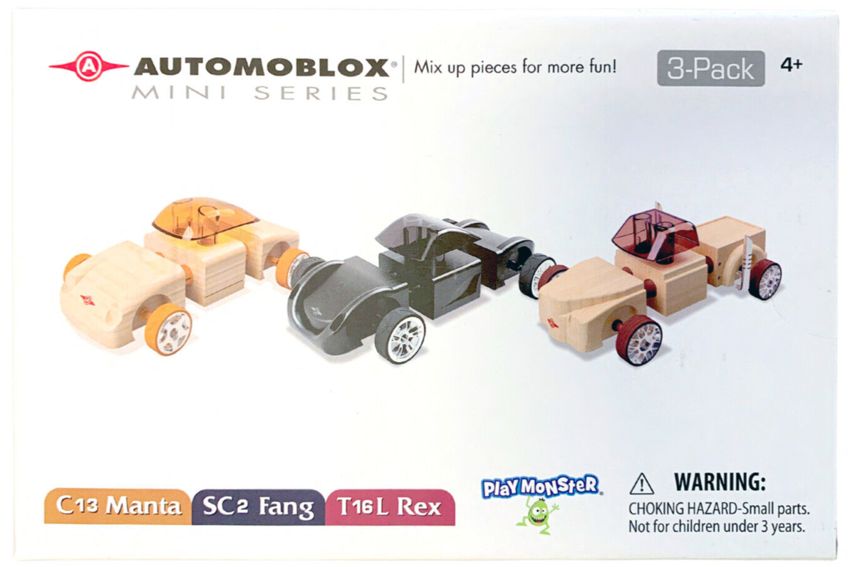 AUTOMOBLOX 木製ミニカー 2台セット AUTOMOBLOX 木製ミニカー 2台セット Amazon.com: Automoblox