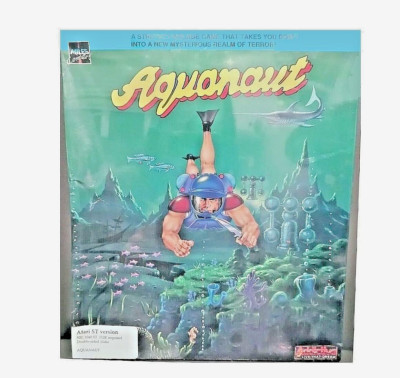SUPER RARE Aquanaut by Miles Computing for Atari ST  - NEW / SEALED 10/10 Score