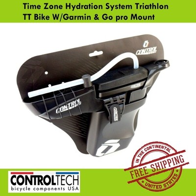 Controltech Time Zone Hydration System Triathlon TT Bike W//Garmin /& Go pro Mount
