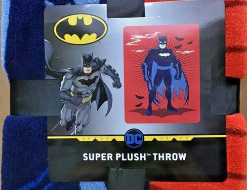 Batman Super Plush Throw Blanket 46 x 60 inches O22 - Picture 2 of 5