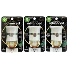 3 Air Wick Advanced Wall Plug-In Devices, 1ct. Scented Oil Warmer