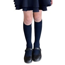 3 Pack Kids Girls Soft Knee High School Uniform Dress Socks Seamless Toe 8-10...