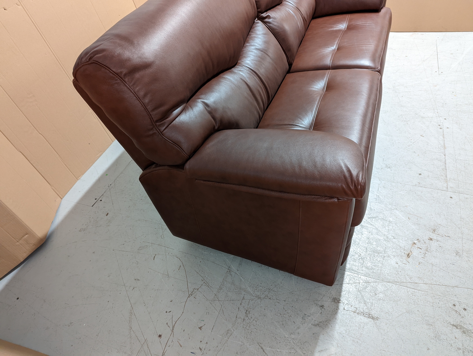 ScS Durban Hollywood Blueberry Atmosphere Platin 3Seater Static Sofa