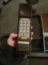 Vintage General Electric Phone Alarm Clock AM FM Radio Model 7-4700 space-saver