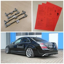 Mercedes Benz W221 ABC Tieferlegung Luftfahrwerk tiefer TÜV-Teilegutachten 19.3