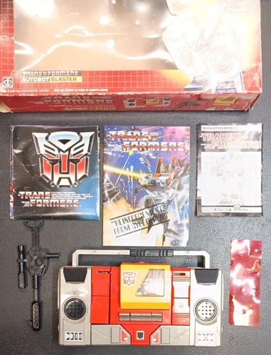 Blaster 1985 Vintage G1 Transformers AUTOBOT  BLASTER - FREE SHIPPING