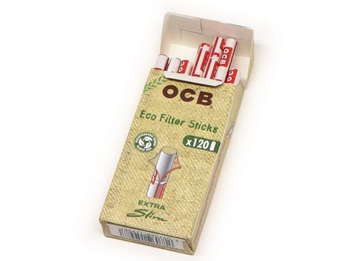 2x OCB Filtri Eco Extra Slim 5,7 mm – 9600 Filtri Non Sbiancati Ecologici - Zdjęcie 6 z 11