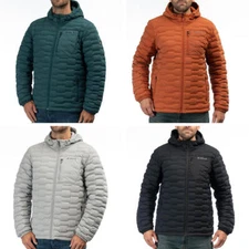 KLIM Men's Boulder Stretch Down Hooded Jacket