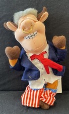 Infamous Meanies Bull Bill Clinton Plush NWT