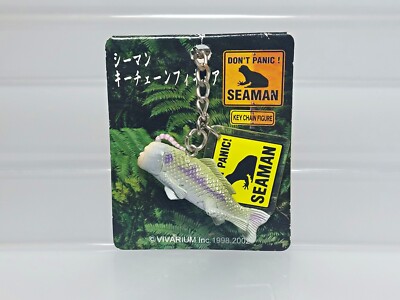 Don't Panic! Seaman Gillman Keychain Figure SEGA 2002 Japan B09