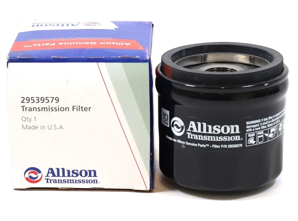 Filtro giratorio de transmisión Allison 29539579 auténtico Duramax T1000 (PAQUETE DE 2) Foto 2 de 4