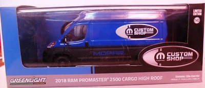 FOURGON DODGE RAM 2500 PROMASTER 2018 GARGO HIGH ROOF 1/43 GRENLIGHT - Photo 1/4