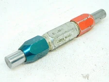 USED DELTRONIC GO/NOGO CYLINDRICAL PLAIN PIN PLUG GAUGE GO .6200 / NOGO .6216