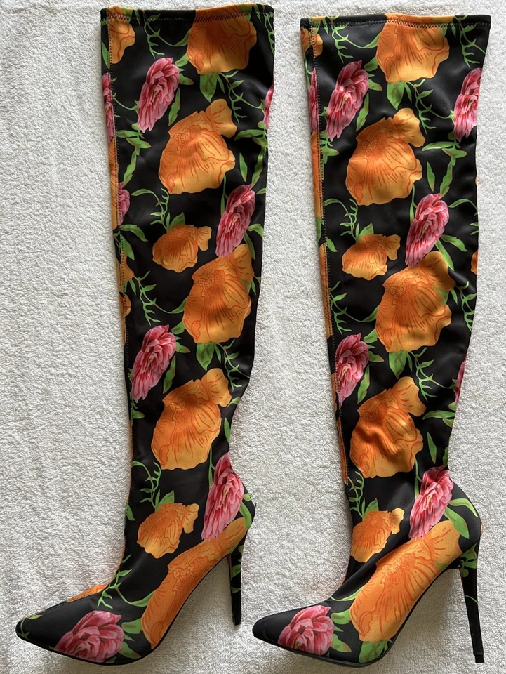 Anne Michelle Womens Over The Knee Boots Size 7.5 - Image 2 of 3