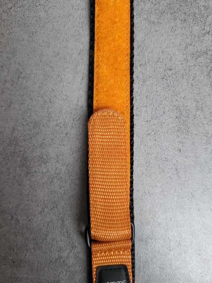 BRACELET DE MONTRE SWATCH  17 mm d' entre corne orange scratch hook & loop n 35 - Photo 4/4