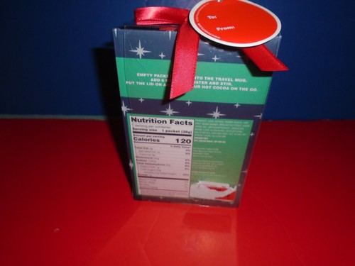 Peanuts Christmas Snoopy Travel Mug W/ Lid and Cocoa Mix - Picture 3 of 3