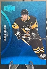 2021-22 Metal Universe Hockey Blue Foil Sidney Crosby 