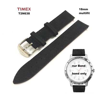 Timex Ersatzarmband T2N638 Weekender Sport - 18mm Ersatzband Multifit Wildleder