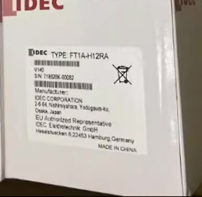 NEW FT1A-H12RA IDEC SMART AXIS PROGRAMMABLE RELAY, 12 I/O 24VDC