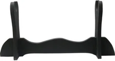 Premium Wooden Single Samurai Sword Stand - Elegant Display for Treasured Katana