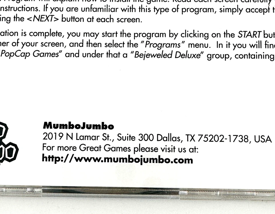 Bejeweled PC CD Rom PopCap Games 2006 Windows 98/Me/2000/XP Vintage  - Image 4 of 4