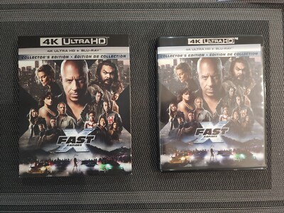 Fast X 4K UHD Movie Only W/slipcover Vin Diesel Jason Mamoa