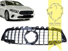 Sportgrill Kühlergrill für Mercedes Benz A Klasse W177 schwarz glänzend