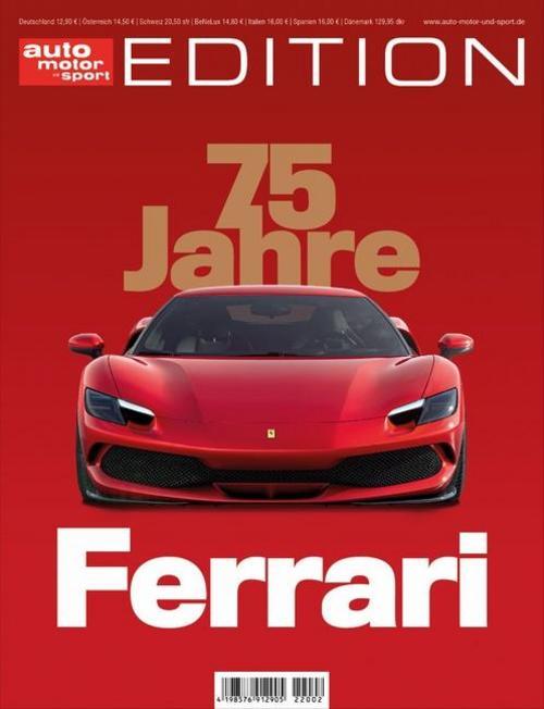 Thumbnail - Auto Motor Und Sport Edition - 75 Jahre Ferrari