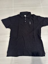 Vintage Looney Tunes Warner Bros Studio Bugs Bunny Black Polo Shirt Mens Size L