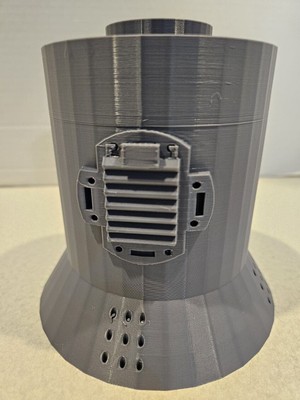 3d Printe Proton Bunker Buster Grenade 1:1 Scale Grey
