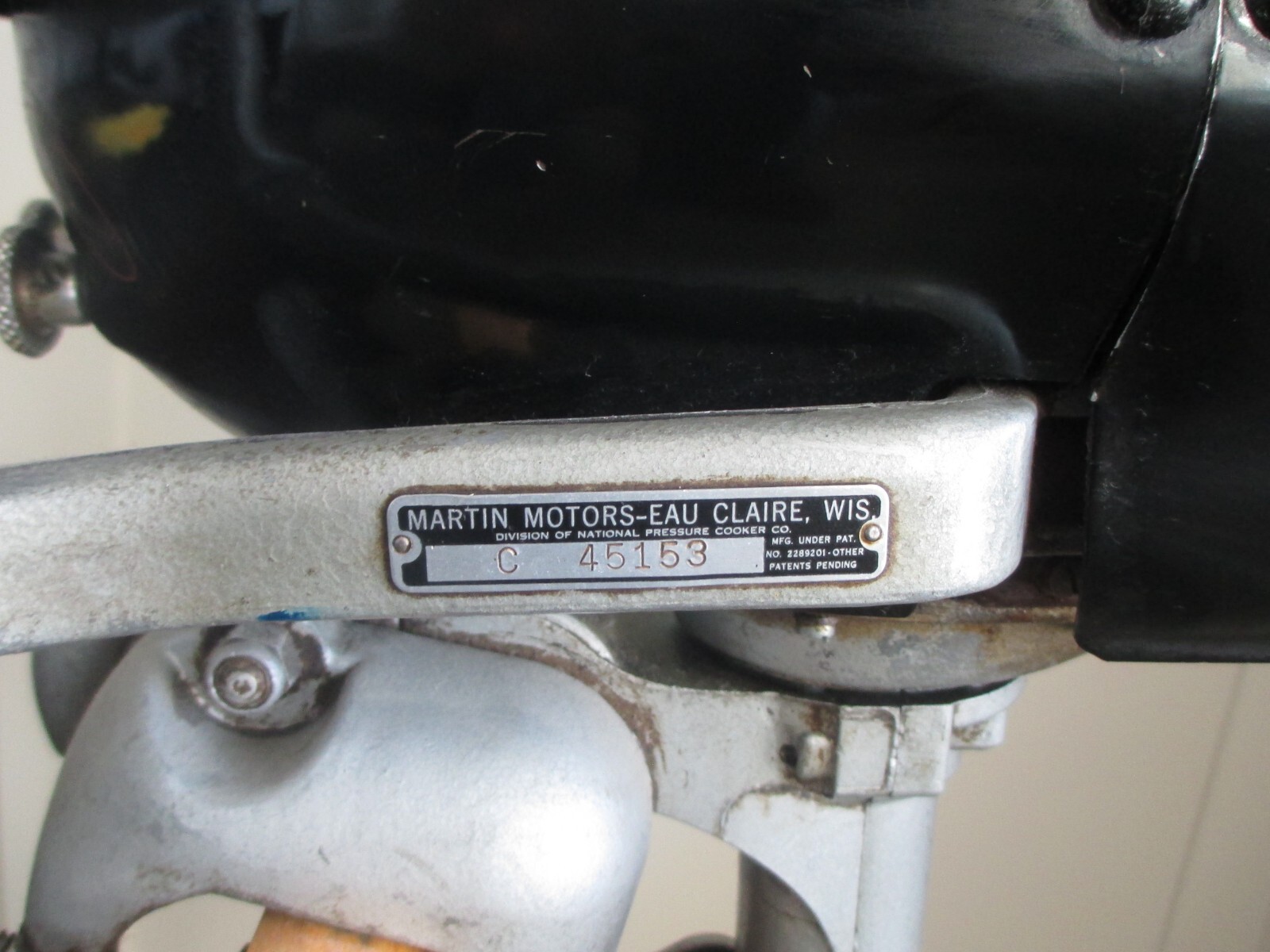 1947 Martin "60" Outboard Motor & Stand eBay