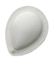 pedag drop arch foot spreader foot white pad insoles midfoot leather drop shape