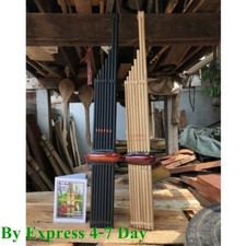 Musical Folk Khaen Bamboo Thai Tradition Craft Good Sound For professional Brown