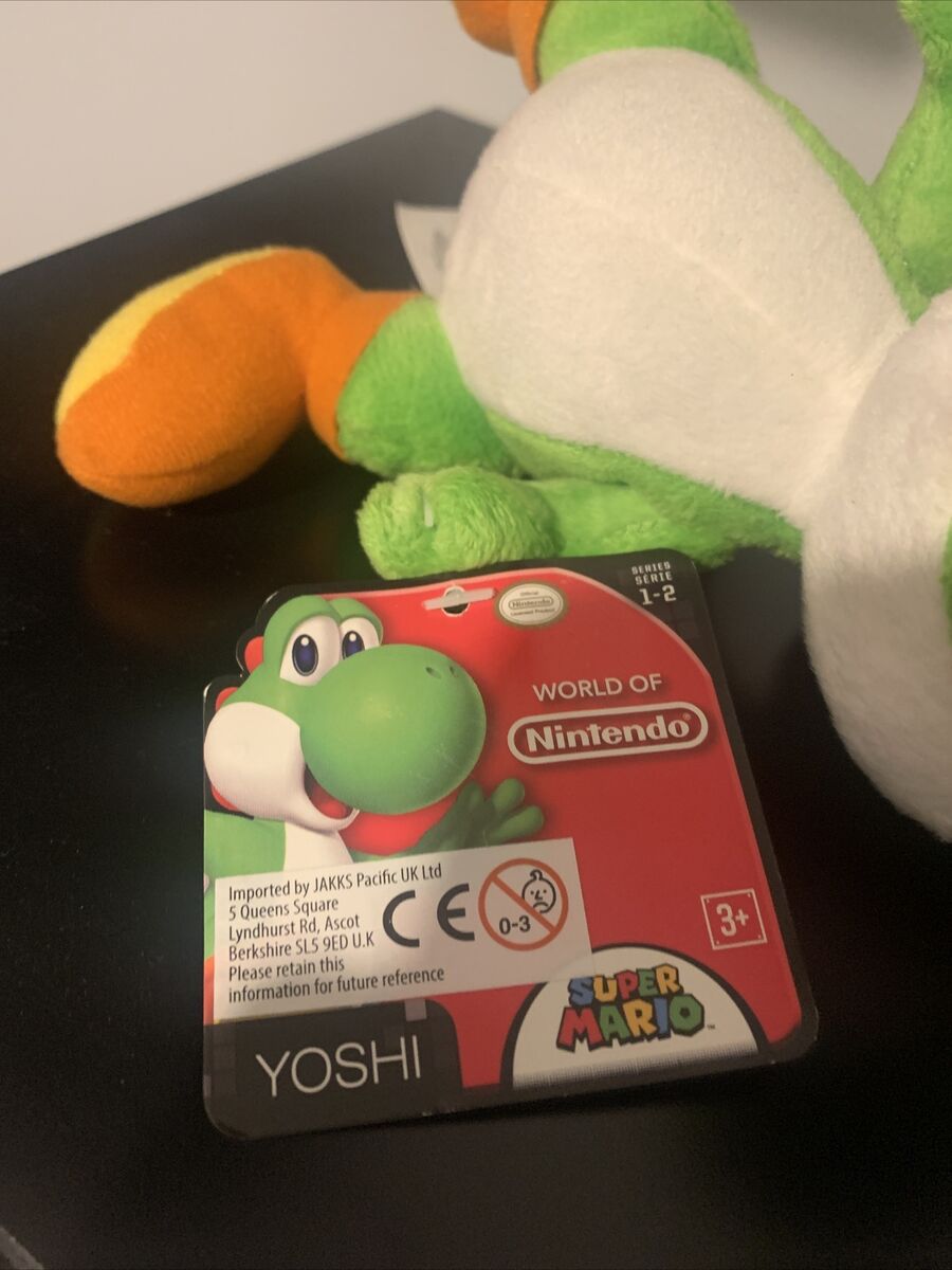 FACTORY DEFECT) World of Nintendo Super Mario Bros YOSHI 7.5 FACTORY DEFECT) World of Nintendo Super Mario Bros YOSHI 7.5
