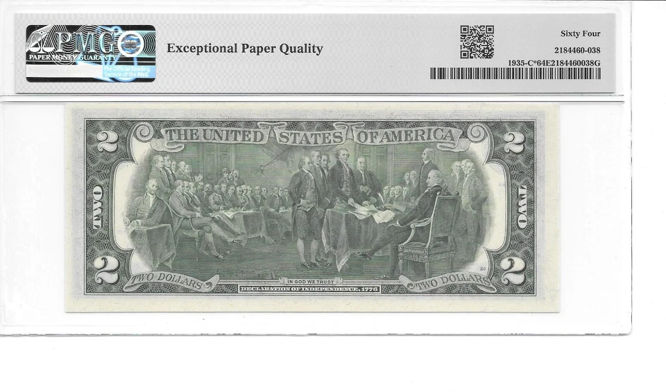 1976* Philadelphia* $2 FRN Star Note (C* Block) PMG 64 EPQ Choice Uncirculated - Image 2 of 4