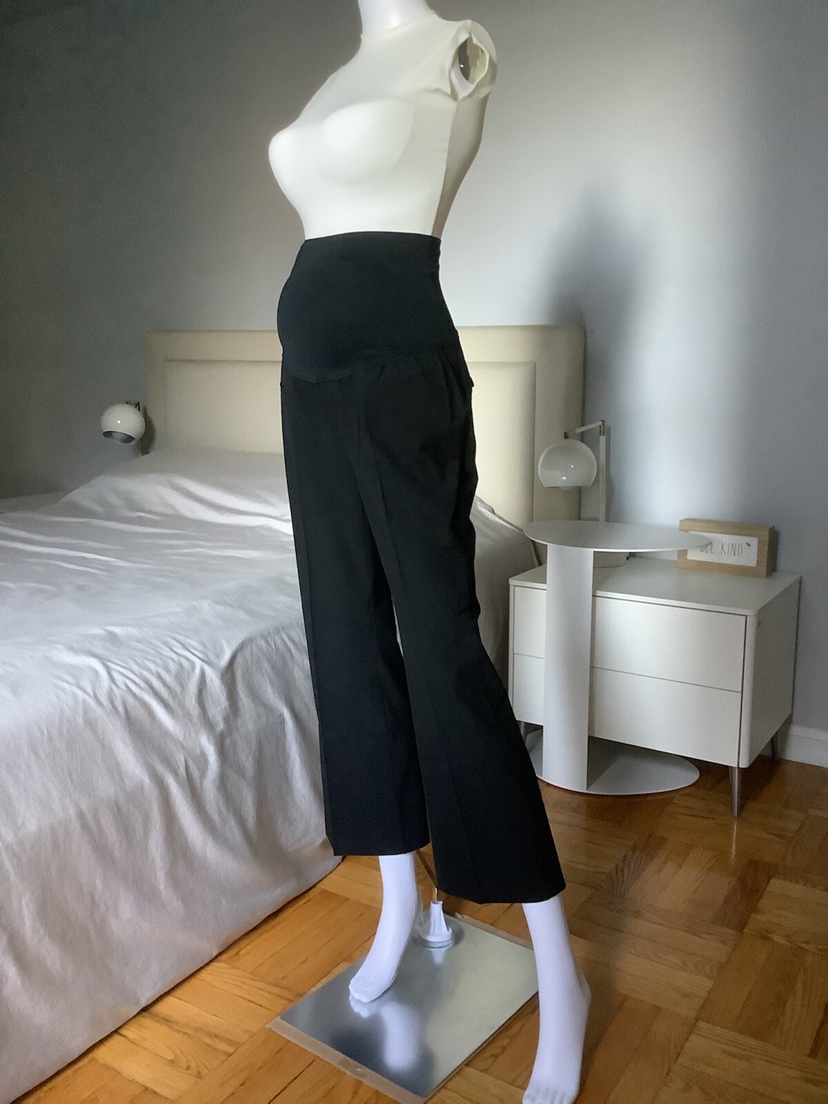 Gap Maternity Modern Boot Black Draped Stretch Wo… - image 5