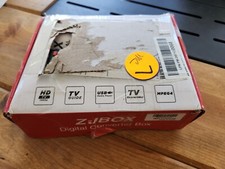 ZJBOX Digital TV Converter Box, ATSC Cabal Box for Analog HDTV Live 1080P