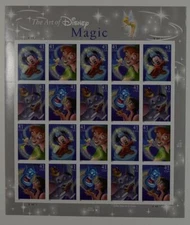 US SCOTT 4192 - 4195 PANE OF 20 DISNEY MAGIC STAMPS 41 CENT MNH